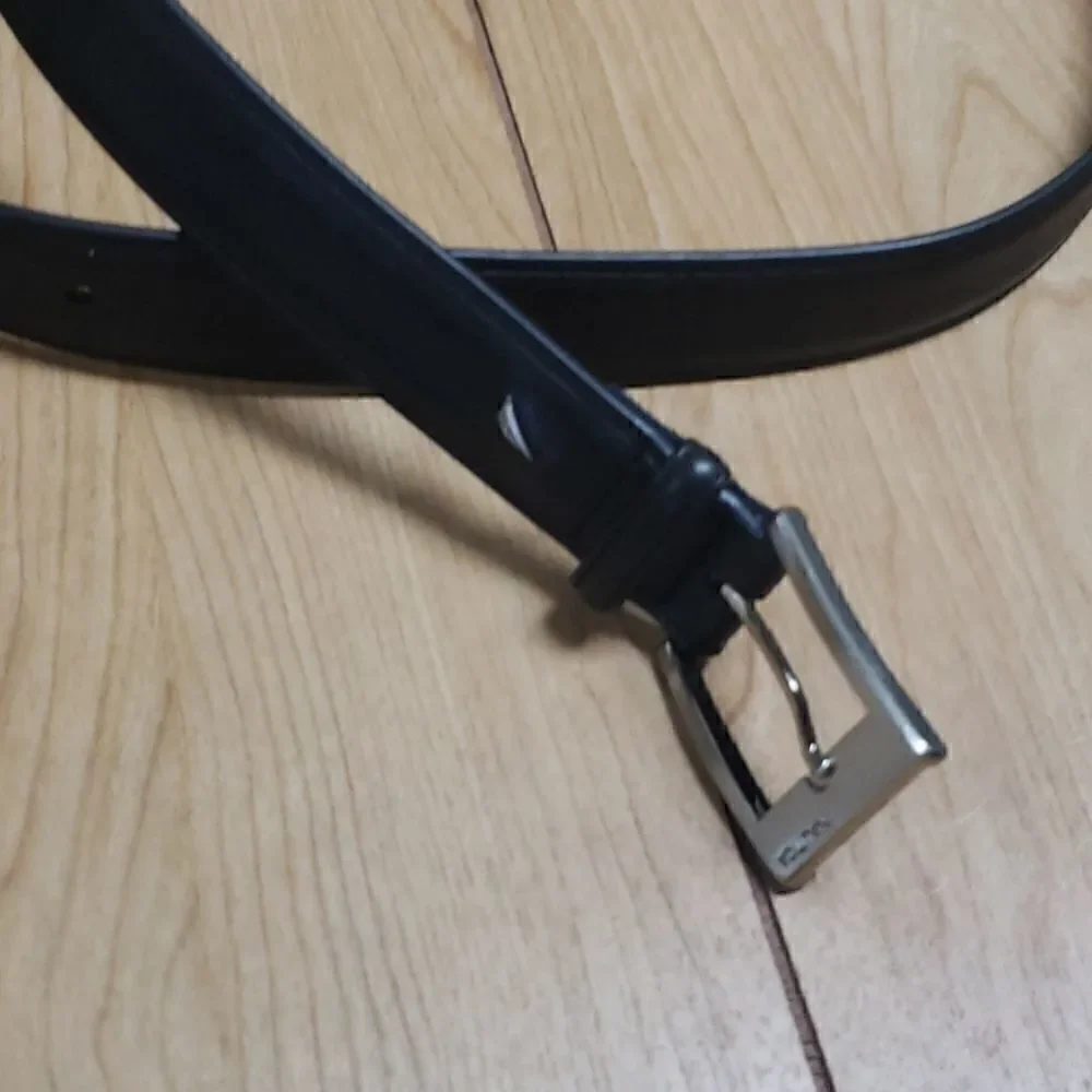 NAUTICA GENUINE LEATHER BLACK BELT